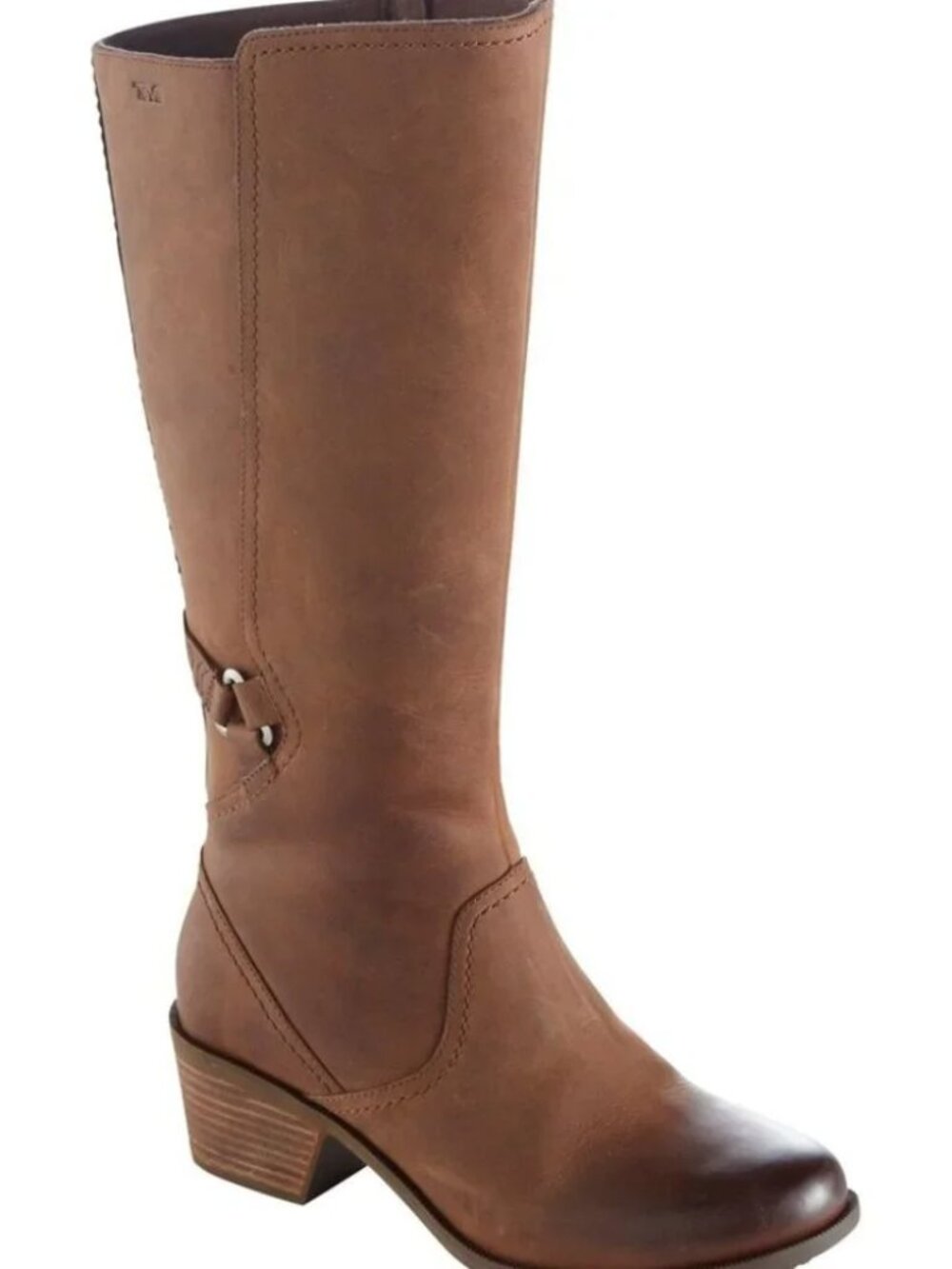 Teva 1019224 Foxy Tall Waterproof Boots Brown Woman's 7.5